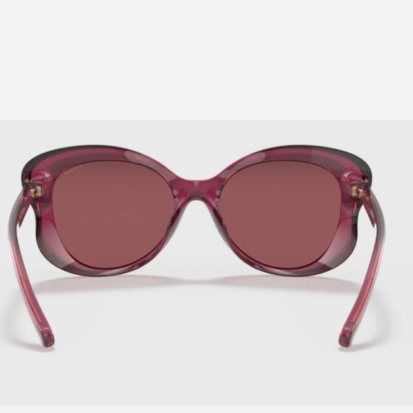 Coach HC8307U -Wine Burgundy Sunglasses. - Picture 3 of 7